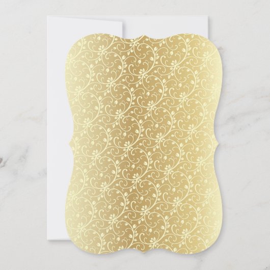 Geschenkkarte Kinderdusche Mädchen Rosa und Gold Einladung (Rückseite)