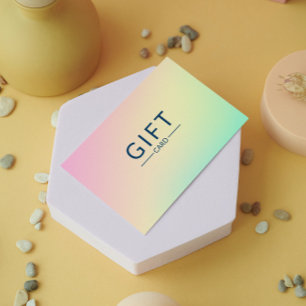 Geschenkkarte Pastel Holographic Salon