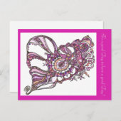 Geschenkkarte per MK Postkarte (Vorne/Hinten)