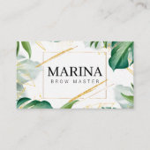 Geschenkkarte Perfekt für Beauty Professionals & M Visitenkarte (Vorderseite)