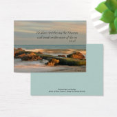 Geschenkkarte Seascape mit Wellen und Felsen (Schreibtisch)