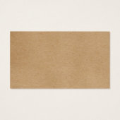 Geschenkkarte Woodland Garland Rustikale Kraft (Rückseite)