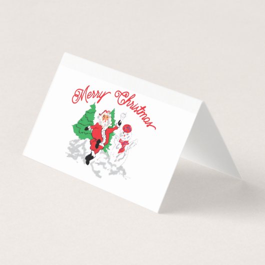Geschenkkarten : Frohe Weihnachten (Vorderseite)