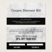 Geschenkkarton | Gutscheincode (Vorne & Hinten)