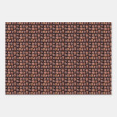 Geschenkkarton mit Schokolade Geschenkpapier Set (Vorderseite)