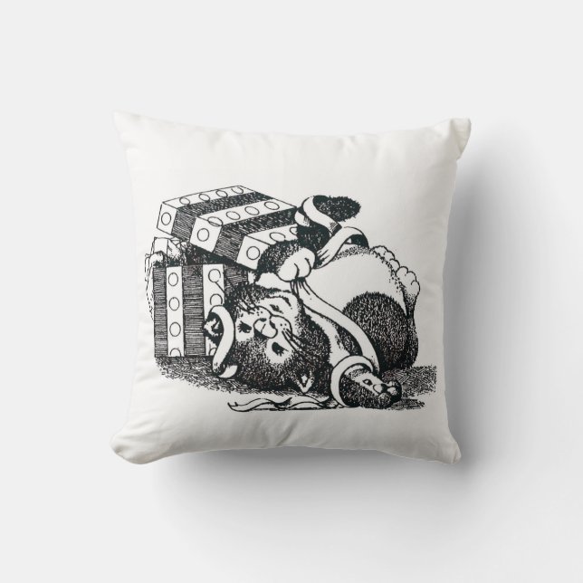 Geschenkkatze Kissen (Vorderseite)