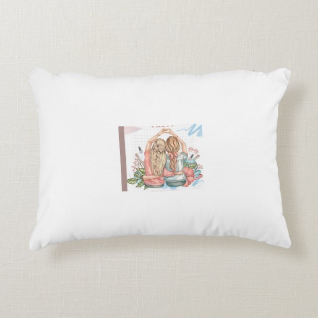 Geschenkkissen für beste Freunde Dekokissen (Vorderseite)