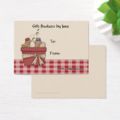 Geschenkkörbchen Tag Business Card (Schreibtisch)