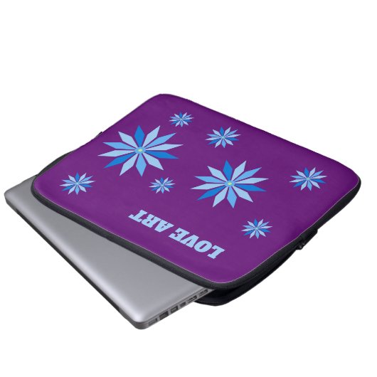 Geschenkkunst der Blume Laptopschutzhülle (Vorne Knopf)