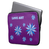 Geschenkkunst der Blume Laptopschutzhülle (Vorderseite Links)