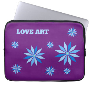 Geschenkkunst der Blume Laptopschutzhülle