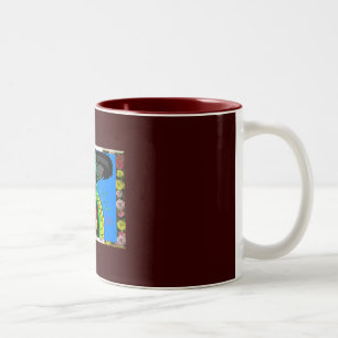 Geschenkkunst für SERP Zweifarbige Tasse