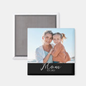 Geschenkmagnet mit Foto für Mama Magnet (Vorderseite/Rückseite)