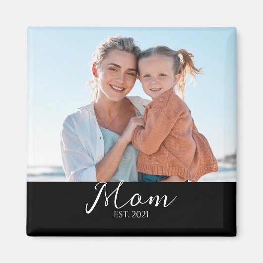 Geschenkmagnet mit Foto für Mama Magnet (Vorne)