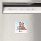 Geschenkmagnet mit Foto für Mama Magnet (In Situ (Geschirrspüler))
