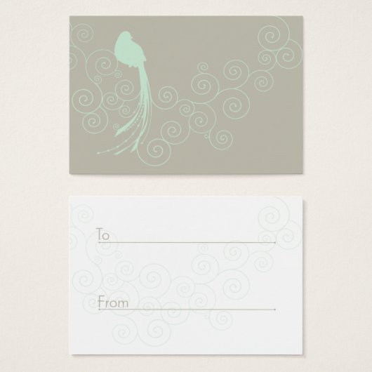 Geschenkmarke (Vorne & Hinten)