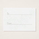 Geschenkmarke (Rückseite)