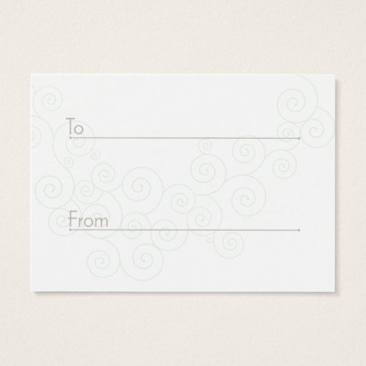 Geschenkmarke (Rückseite)