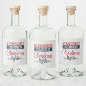 Geschenkmarke Alkoholflaschenetikett (Flaschen)