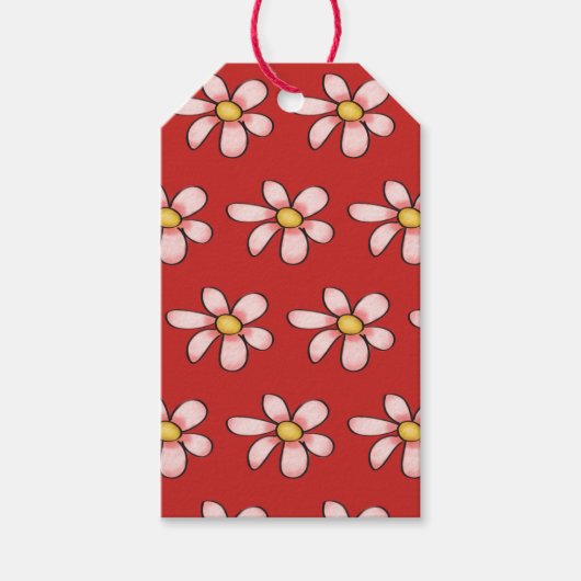 Geschenkmarke für Blume Geschenkanhänger (Vorderseite)