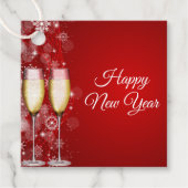 Geschenkmarke für das neue Jahr Geschenkanhänger (Vorderseite)