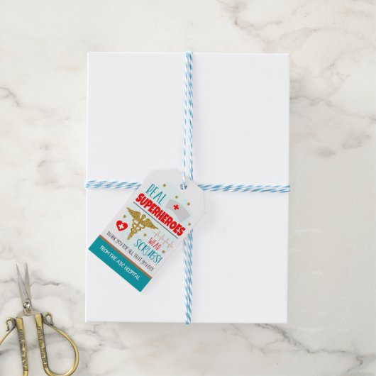 Geschenkmarke für Krankenpflege Geschenkanhänger (Mit Garn)