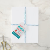 Geschenkmarke für Krankenpflege Geschenkanhänger (Mit Garn)