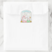 Geschenkmarke für Mama und Baby Bunny Sticker (Tasche)