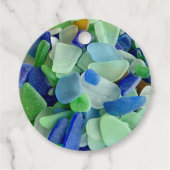 Geschenkmarke für Seaglass - Set von 12 Jahren Geschenkanhänger (Vorderseite)
