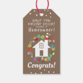 Geschenkmarke für Verkäufer schließen / Danke Gesc Geschenkanhänger (Vorderseite)