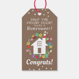 Geschenkmarke für Verkäufer schließen / Danke Gesc Geschenkanhänger