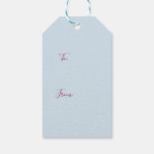 Geschenkmarke für Winterzweige Geschenkanhänger (Rückseite)