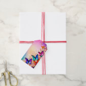 Geschenkmarke Geschenkanhänger (Mit Garn)