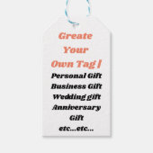 Geschenkmarke Geschenkanhänger (Vorderseite)