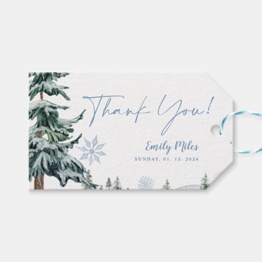 Geschenkmarke Geschenkanhänger (Vorderseite (Horizontal))