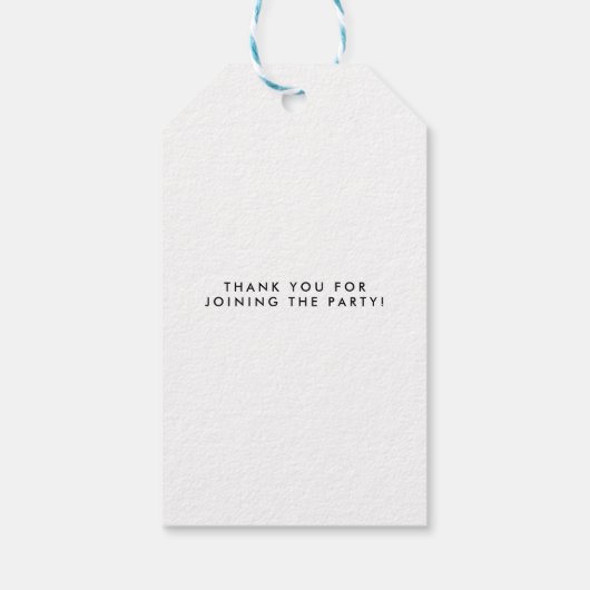 Geschenkmarke Geschenkanhänger (Rückseite)