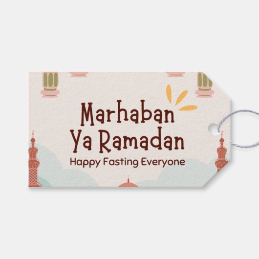 Geschenkmarke Geschenkanhänger (Vorderseite (Horizontal))