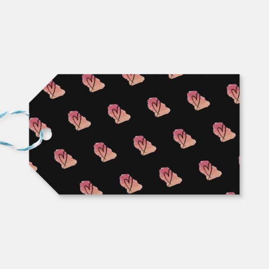 Geschenkmarke Geschenkanhänger (Rückseite Horizontal)