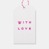 Geschenkmarke Geschenkanhänger (Rückseite)