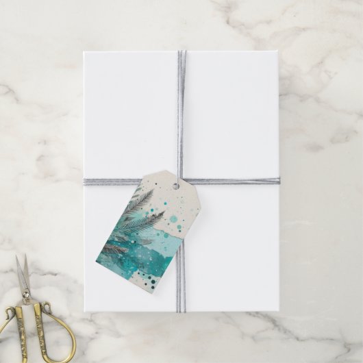 Geschenkmarke Geschenkanhänger (Mit Garn)