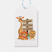 Geschenkmarke Geschenkanhänger (Vorderseite)