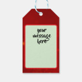 Geschenkmarke Geschenkanhänger (Rückseite)