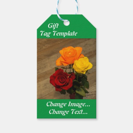 Geschenkmarke Geschenkanhänger (Vorderseite)