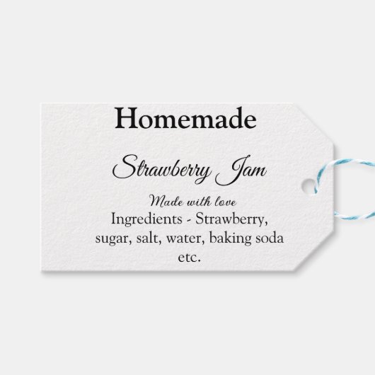 Geschenkmarke Geschenkanhänger (Vorderseite (Horizontal))