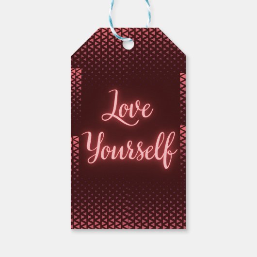 Geschenkmarke Geschenkanhänger (Rückseite)