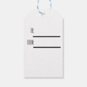 Geschenkmarke Geschenkanhänger (Rückseite)