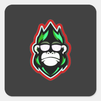 Geschenkmarke Quadratischer Aufkleber