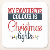 Geschenkmarke Rechteckiger Pappuntersetzer (Vorderseite)