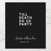 Geschenkmarke Weinetikett (Einzelnes Label)