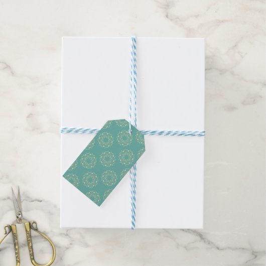 Geschenkmarken für alte Blume Geschenkanhänger (Mit Garn)